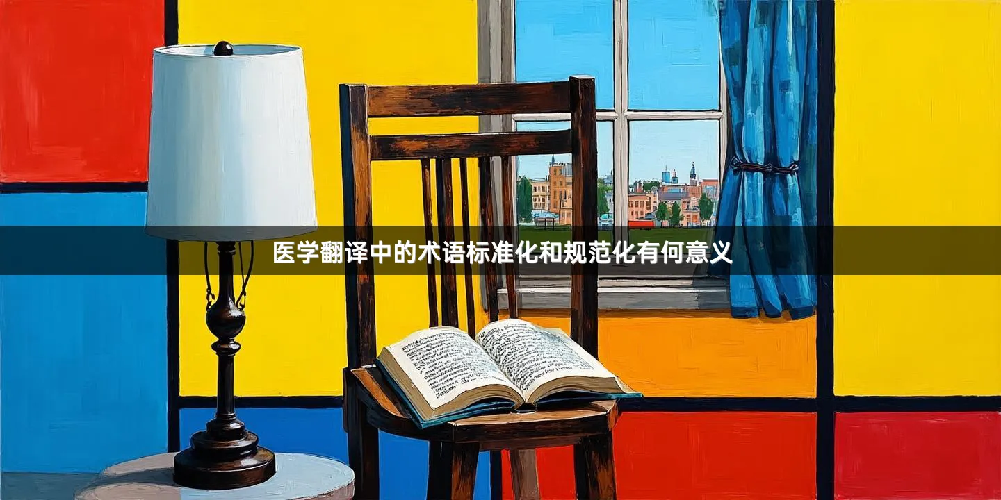 医学翻译中的术语标准化和规范化有何意义