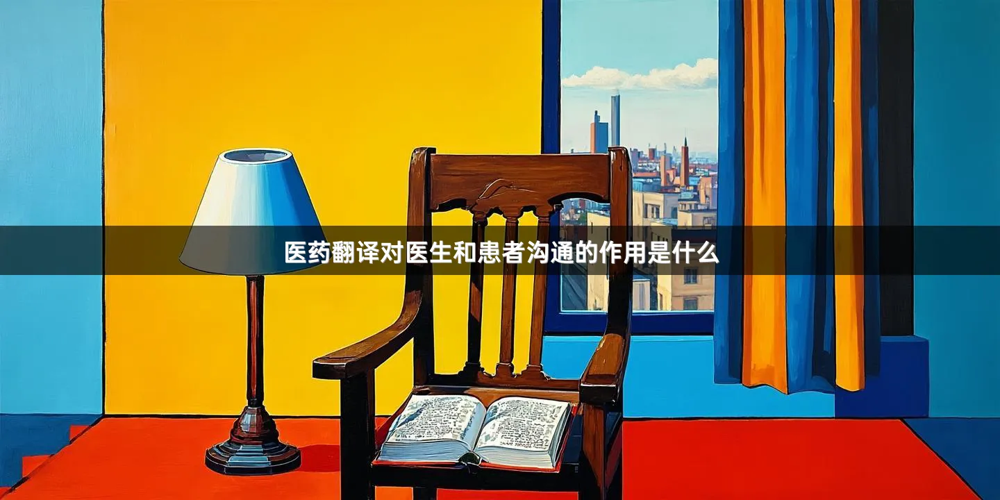 医药翻译对医生和患者沟通的作用是什么