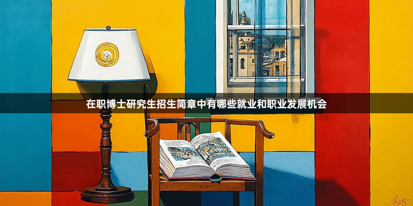 在职博士研究生招生简章中有哪些就业和职业发展机会
