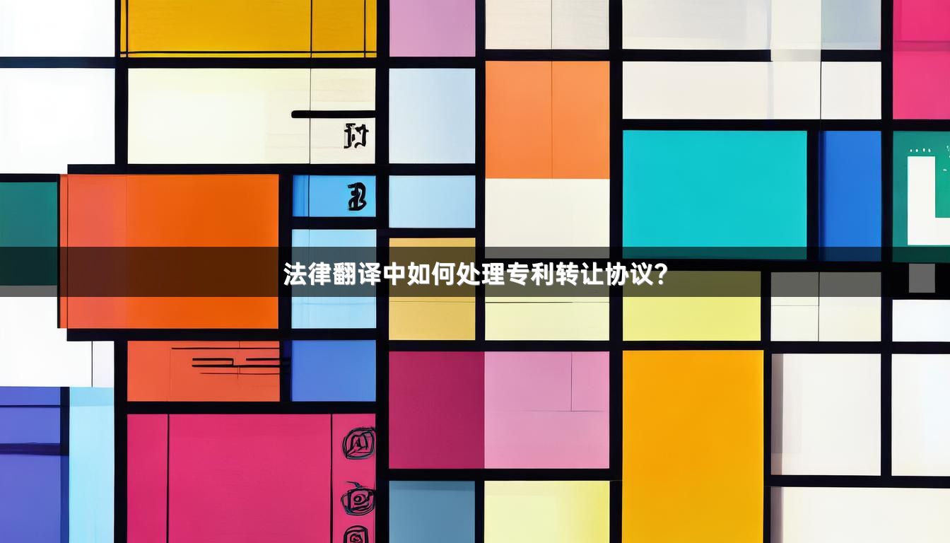 法律翻译中如何处理专利转让协议？_1