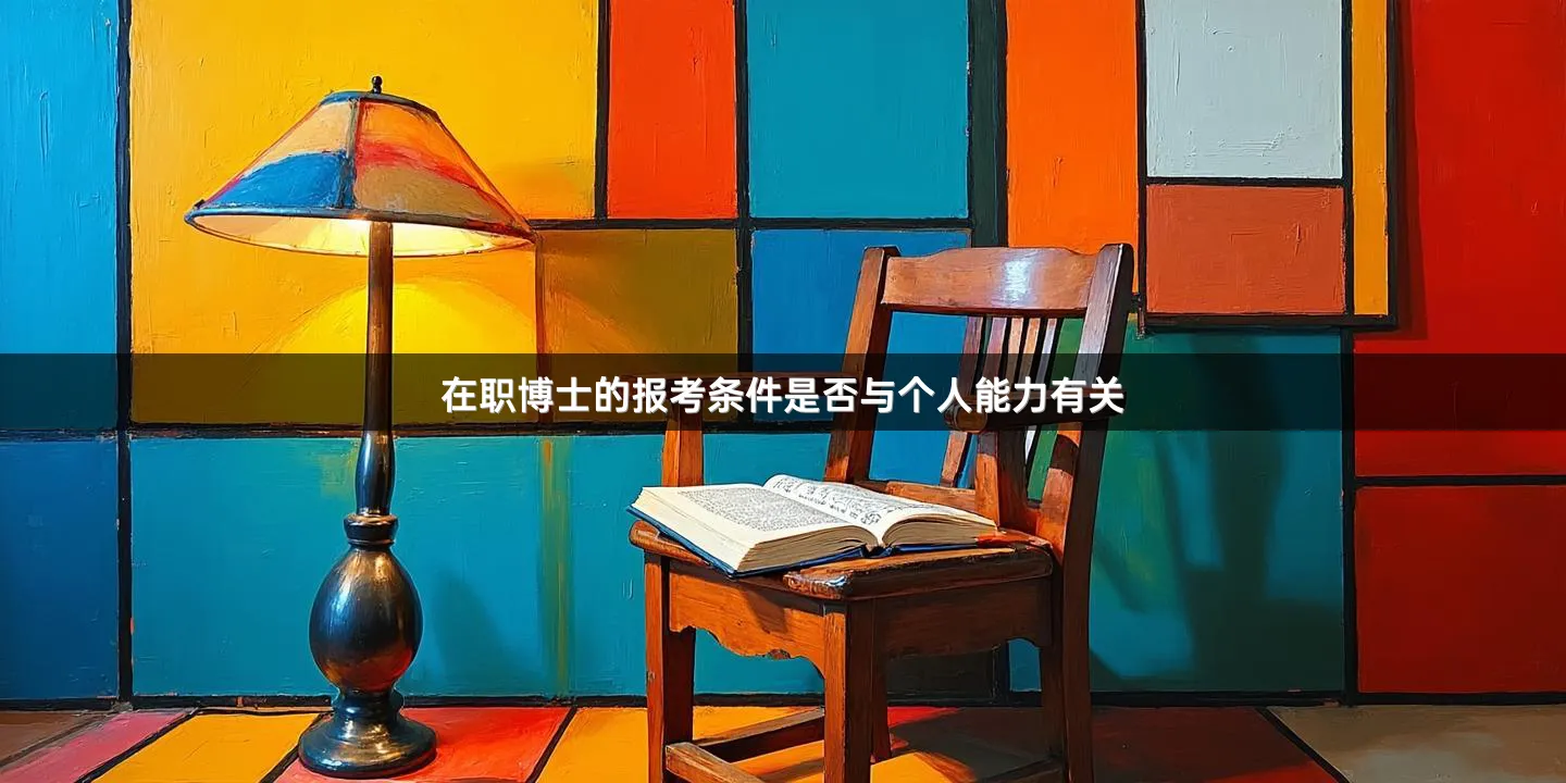 在职博士的报考条件是否与个人能力有关