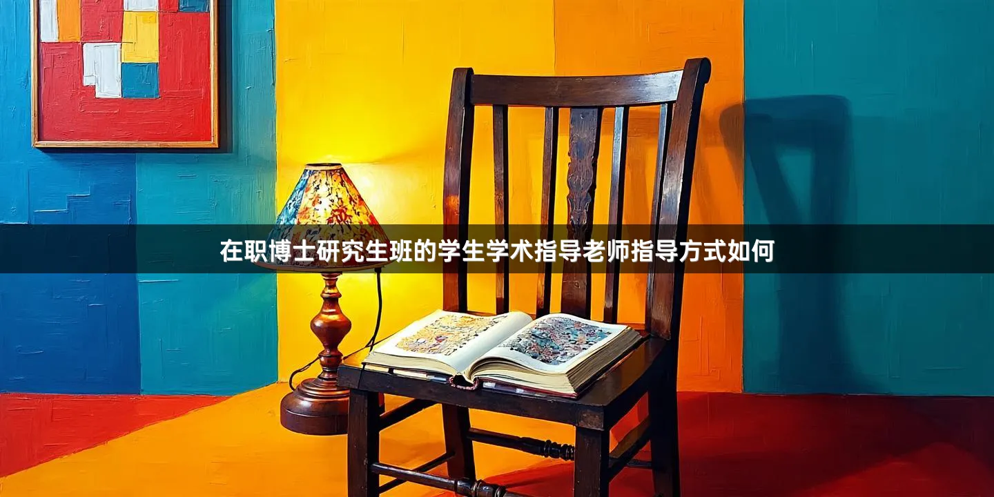 在职博士研究生班的学生学术指导老师指导方式如何
