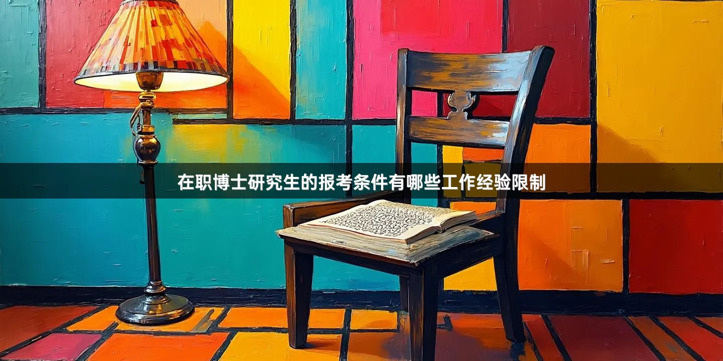 在职博士研究生的报考条件有哪些工作经验限制