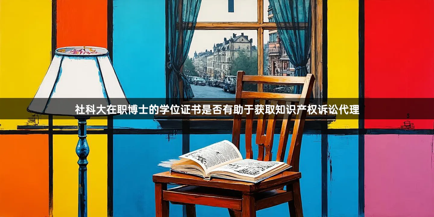 社科大在职博士的学位证书是否有助于获取知识产权诉讼代理