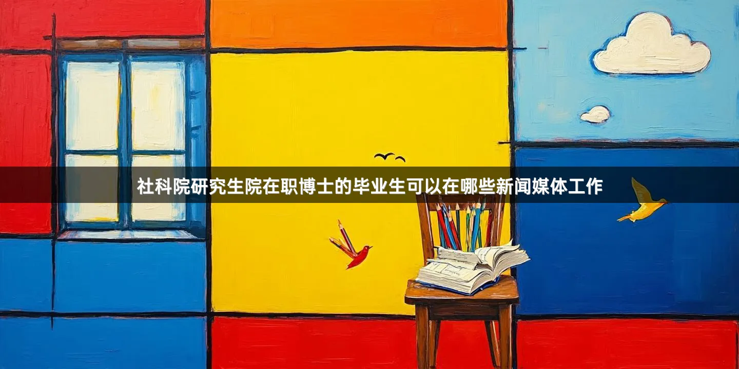 社科院研究生院在职博士的毕业生可以在哪些新闻媒体工作
