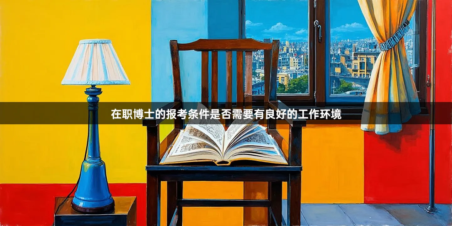 在职博士的报考条件是否需要有良好的工作环境