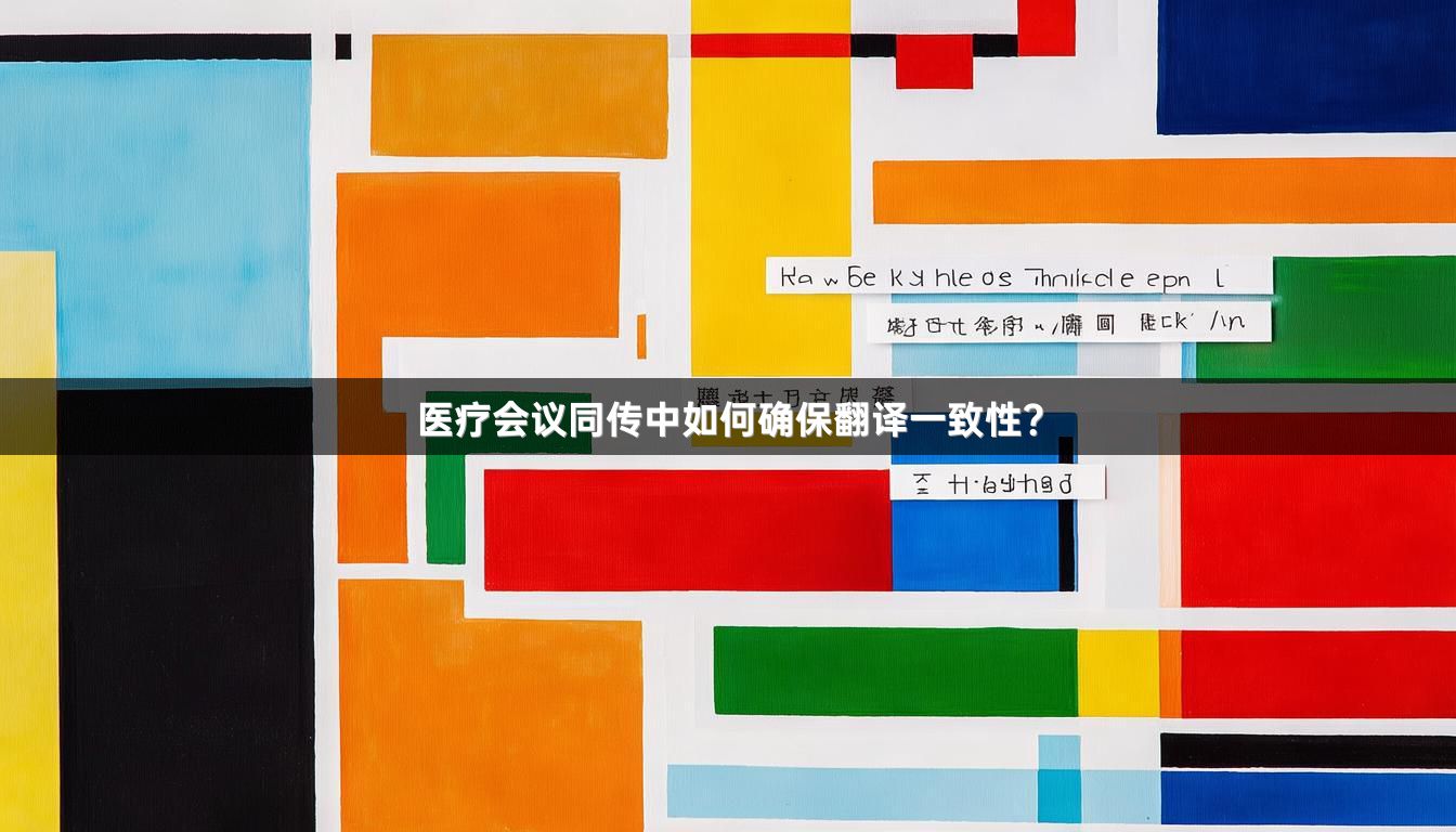 医疗会议同传中如何确保翻译一致性？