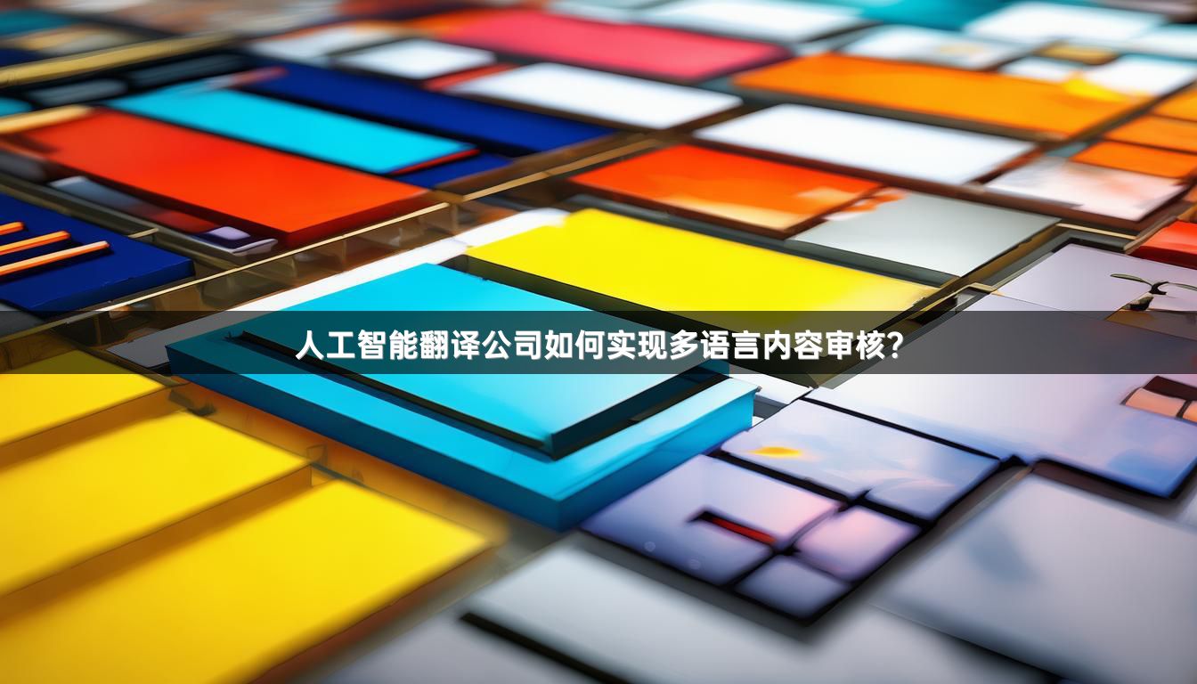 人工智能翻译公司如何实现多语言内容审核？