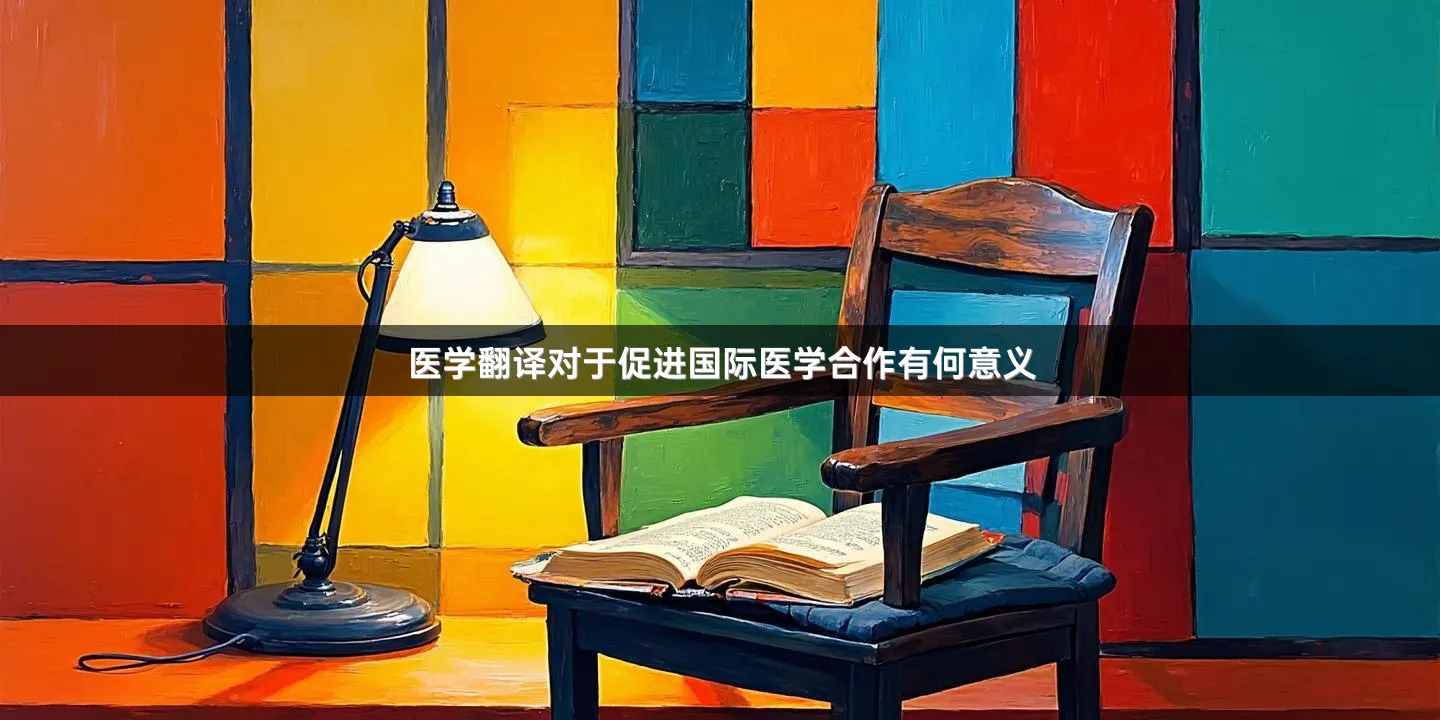 医学翻译对于促进国际医学合作有何意义