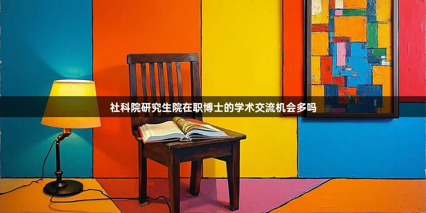 社科院研究生院在职博士的学术交流机会多吗