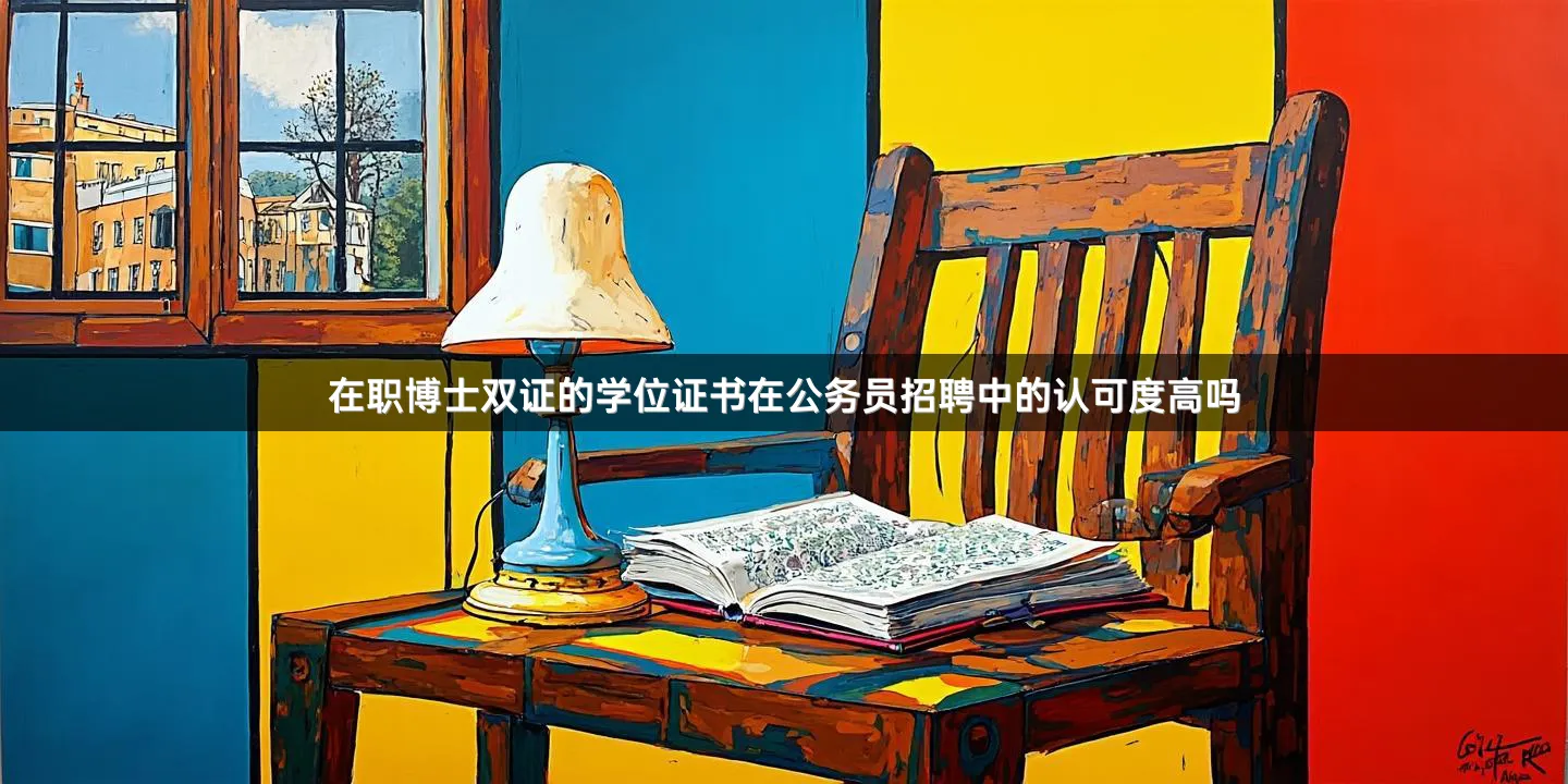 在职博士双证的学位证书在公务员招聘中的认可度高吗