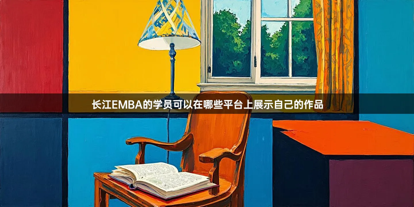 长江EMBA的学员可以在哪些平台上展示自己的作品