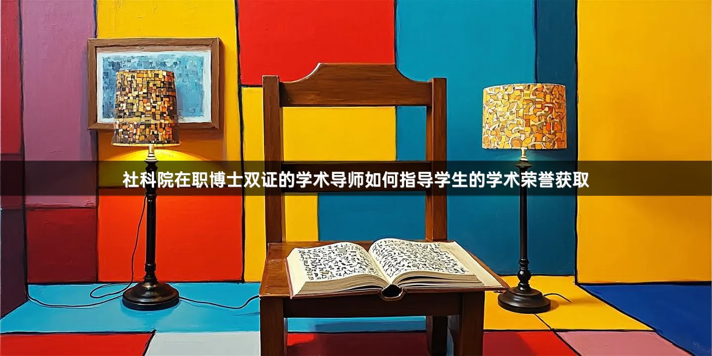 社科院在职博士双证的学术导师如何指导学生的学术荣誉获取