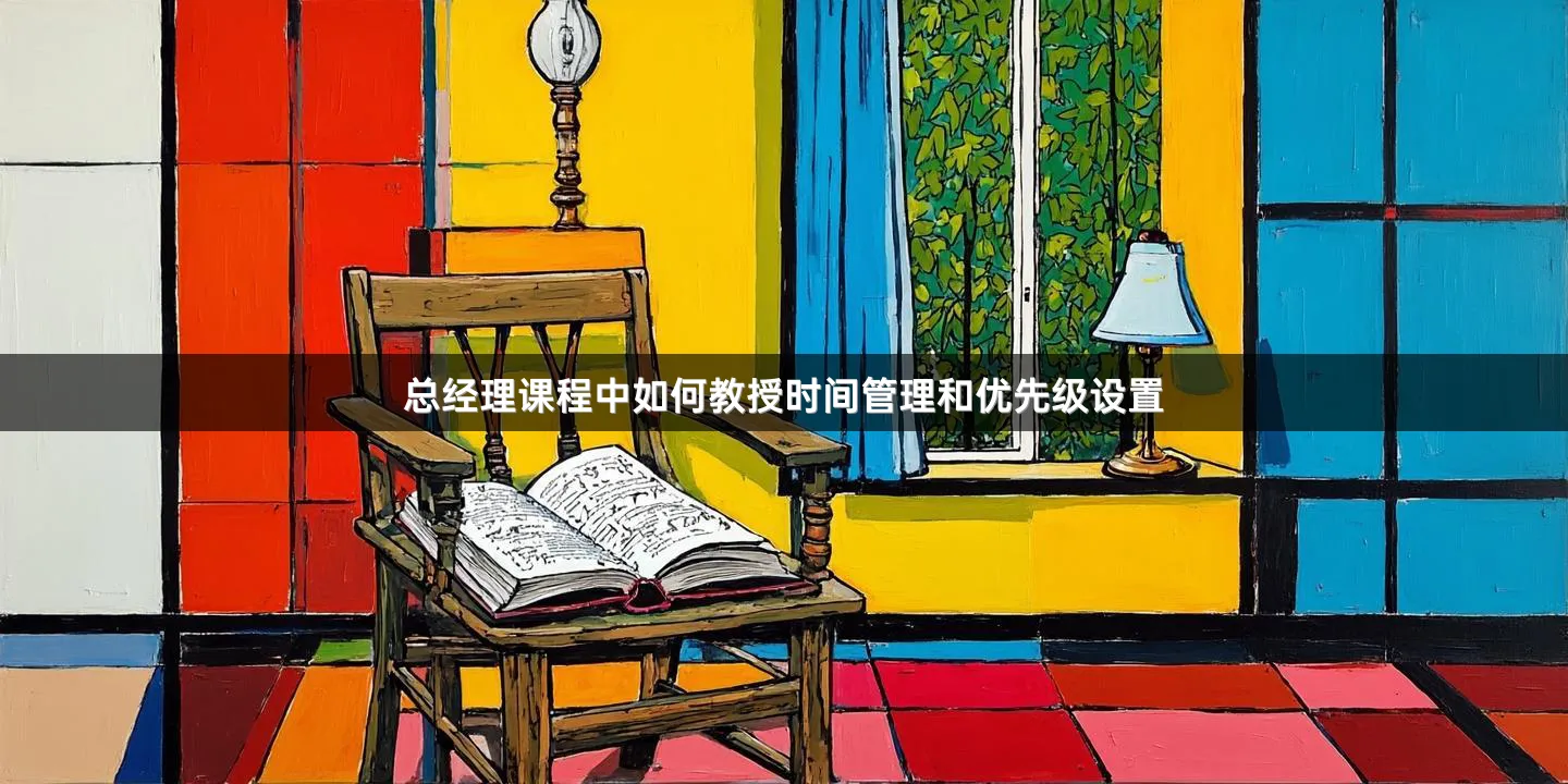 总经理课程中如何教授时间管理和优先级设置
