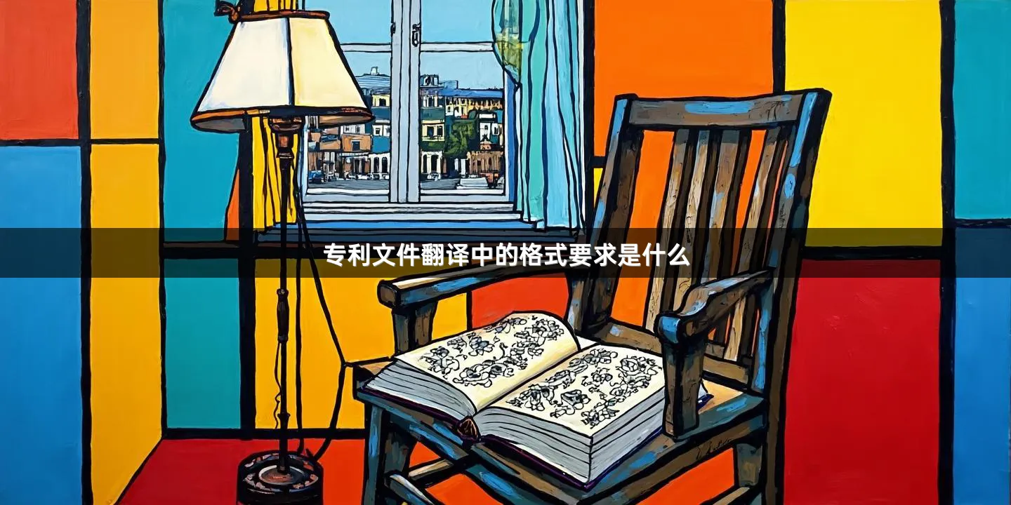 专利文件翻译中的格式要求是什么