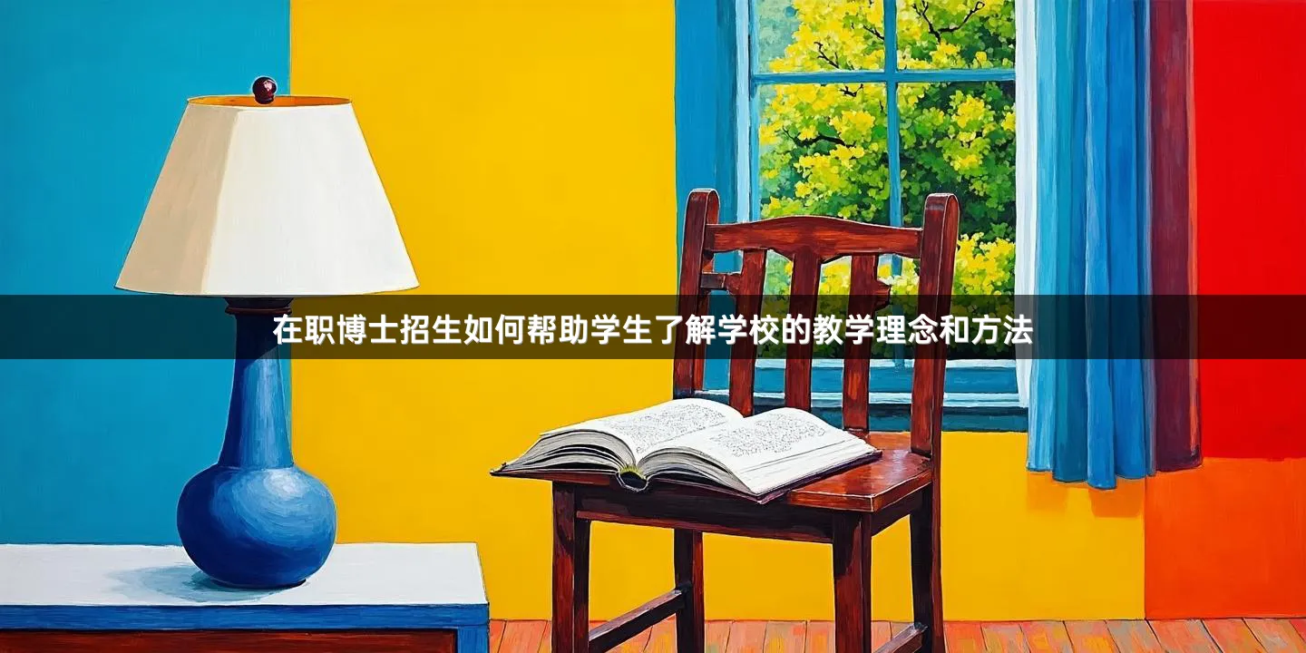 在职博士招生如何帮助学生了解学校的教学理念和方法