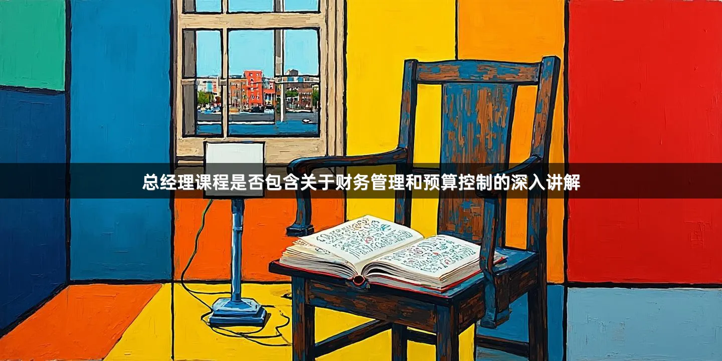 总经理课程是否包含关于财务管理和预算控制的深入讲解