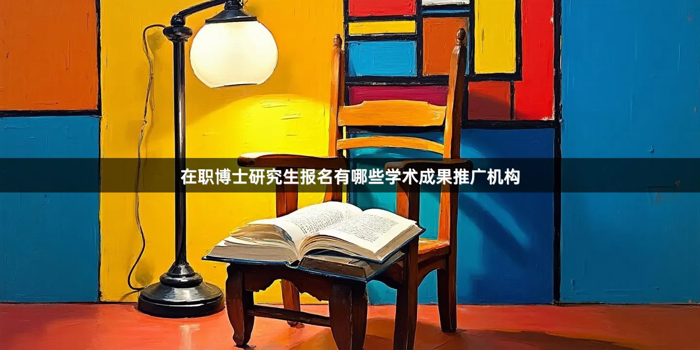 在职博士研究生报名有哪些学术成果推广机构