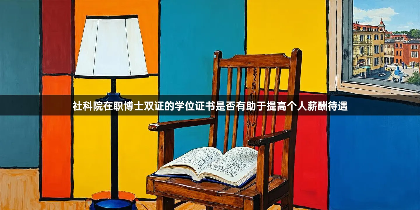 社科院在职博士双证的学位证书是否有助于提高个人薪酬待遇