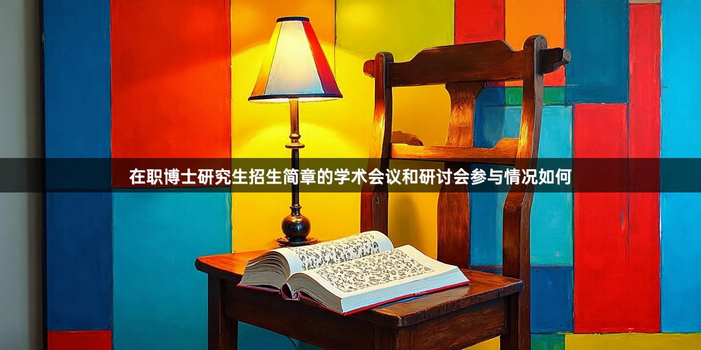 在职博士研究生招生简章的学术会议和研讨会参与情况如何
