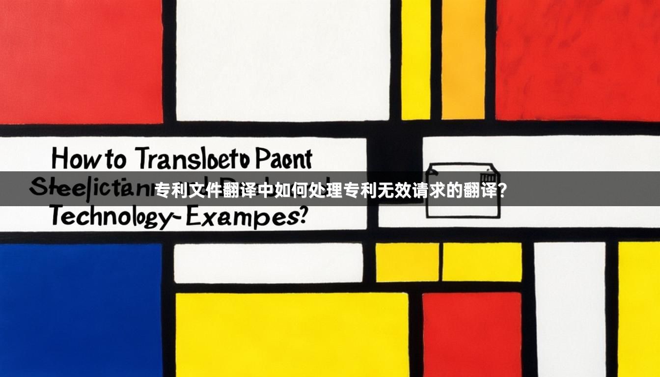 专利文件翻译中如何处理专利无效请求的翻译？