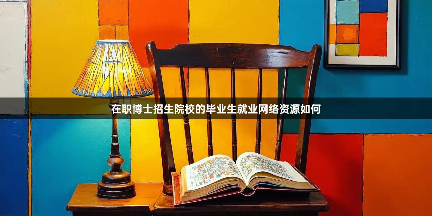 在职博士招生院校的毕业生就业网络资源如何