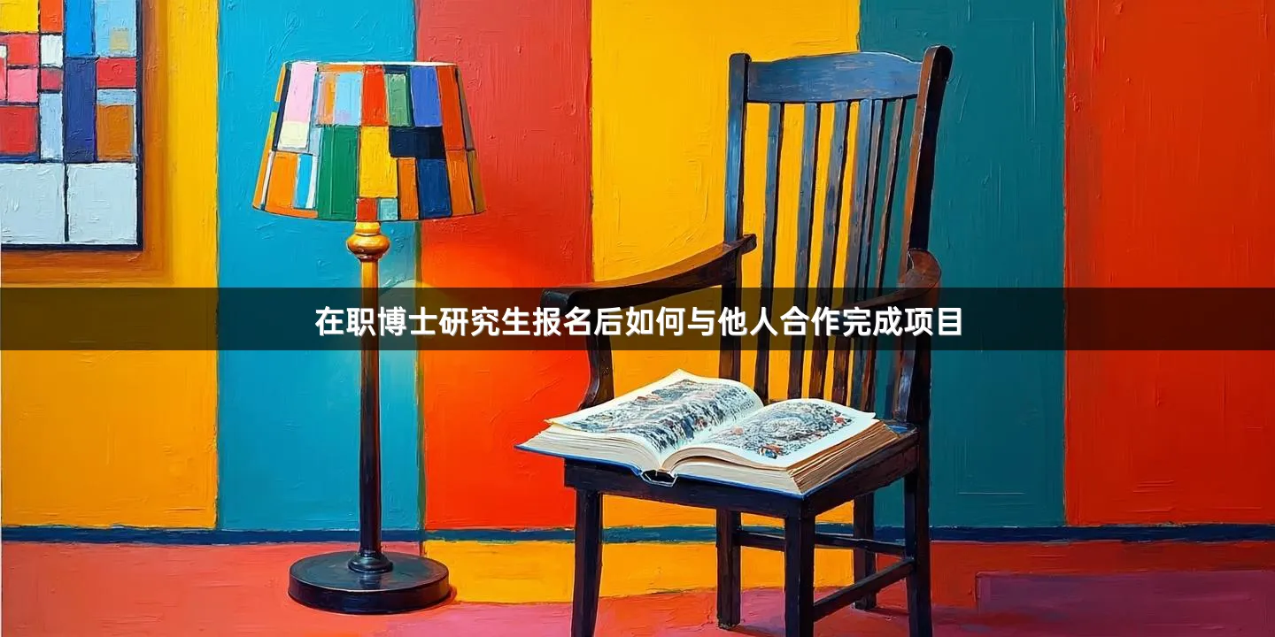在职博士研究生报名后如何与他人合作完成项目
