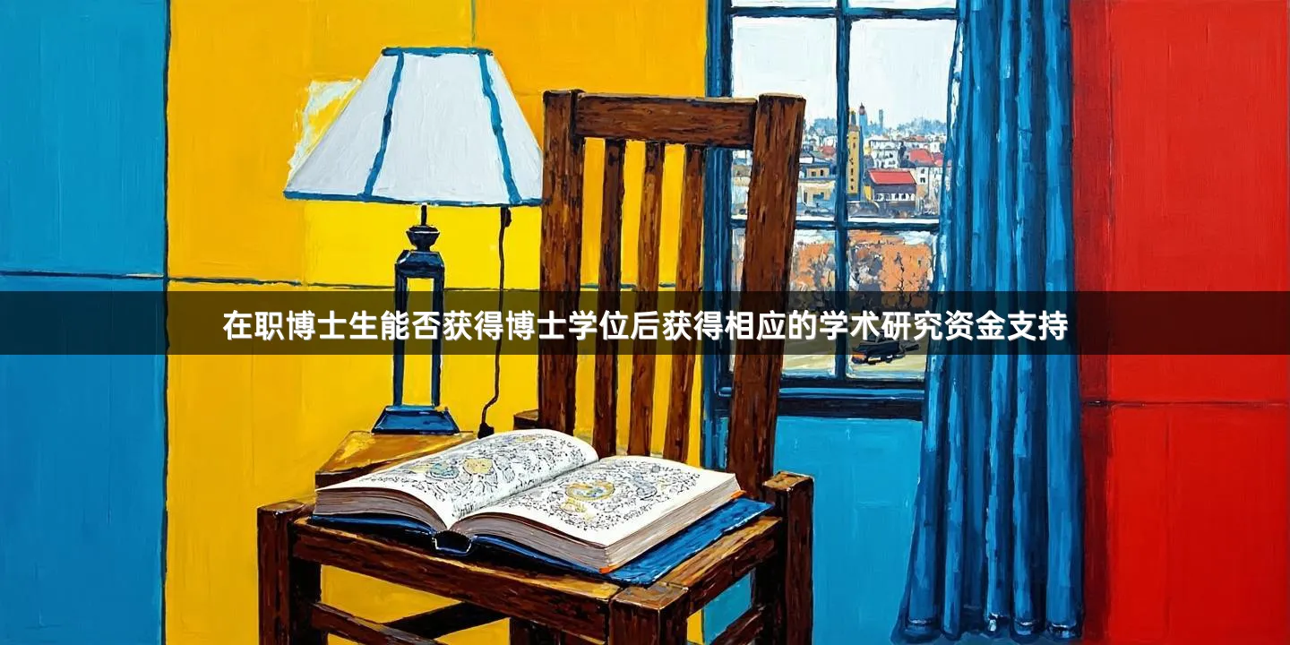 在职博士生能否获得博士学位后获得相应的学术研究资金支持