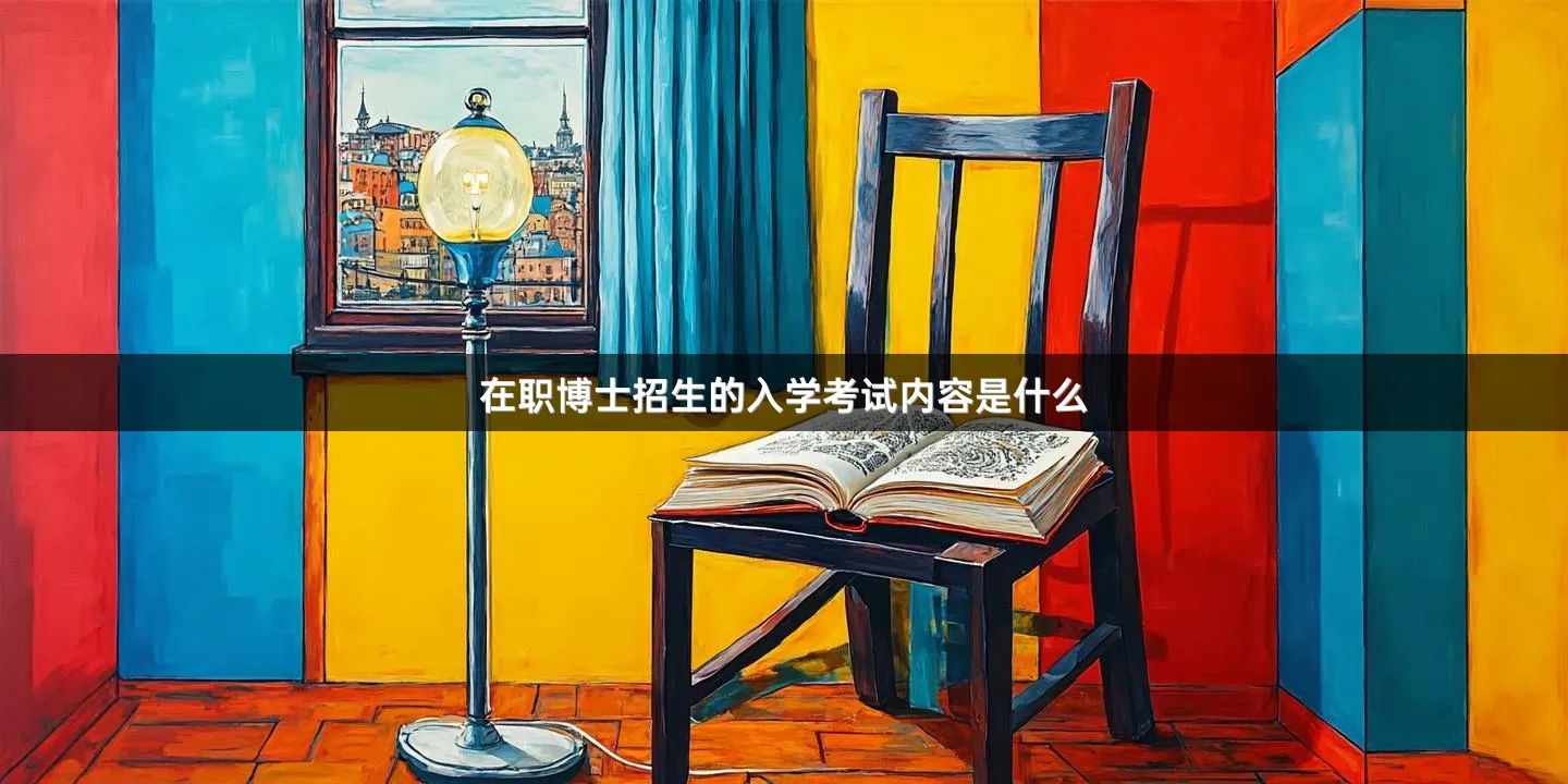 在职博士招生的入学考试内容是什么