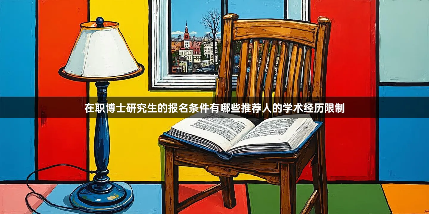 在职博士研究生的报名条件有哪些推荐人的学术经历限制