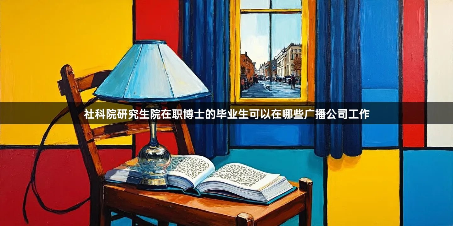 社科院研究生院在职博士的毕业生可以在哪些广播公司工作
