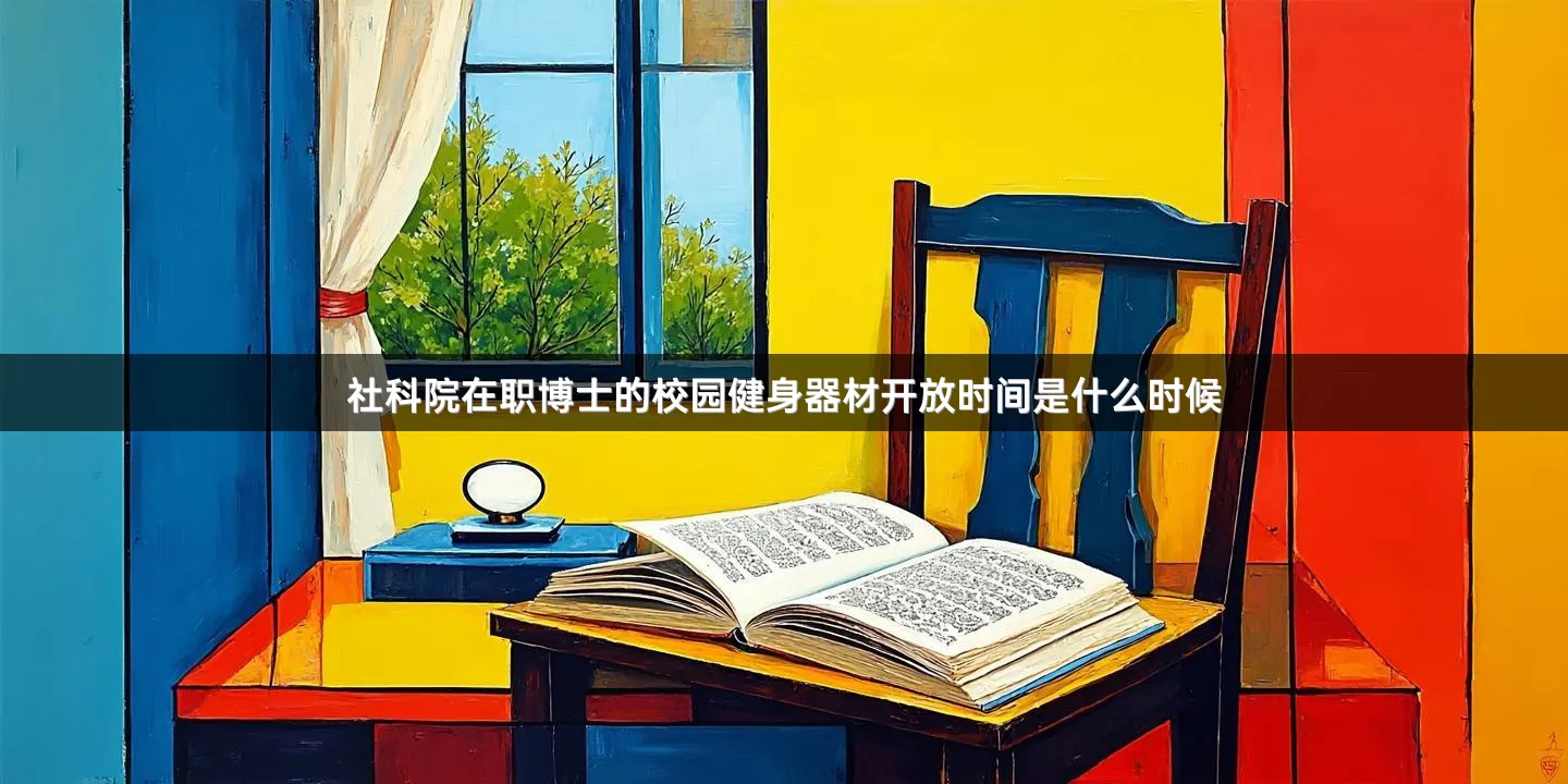 社科院在职博士的校园健身器材开放时间是什么时候
