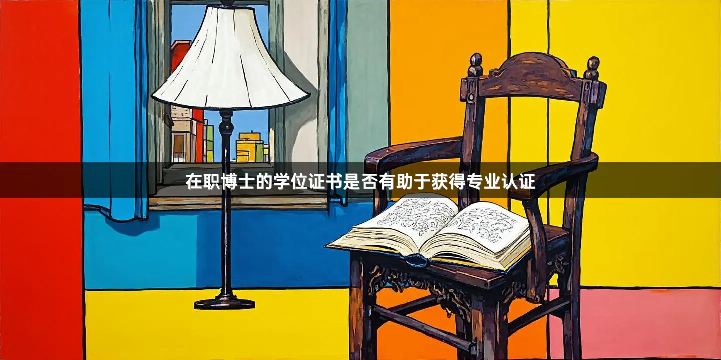 在职博士的学位证书是否有助于获得专业认证