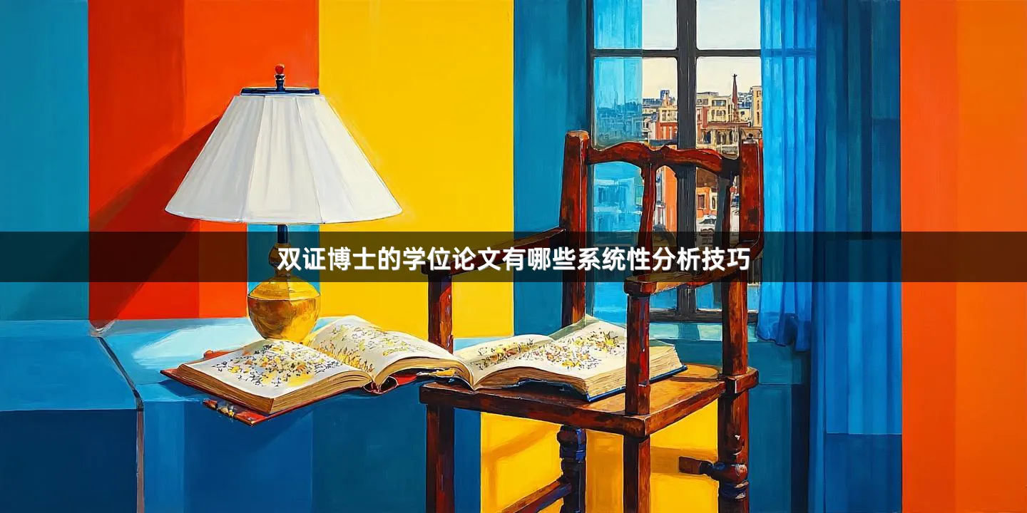双证博士的学位论文有哪些系统性分析技巧