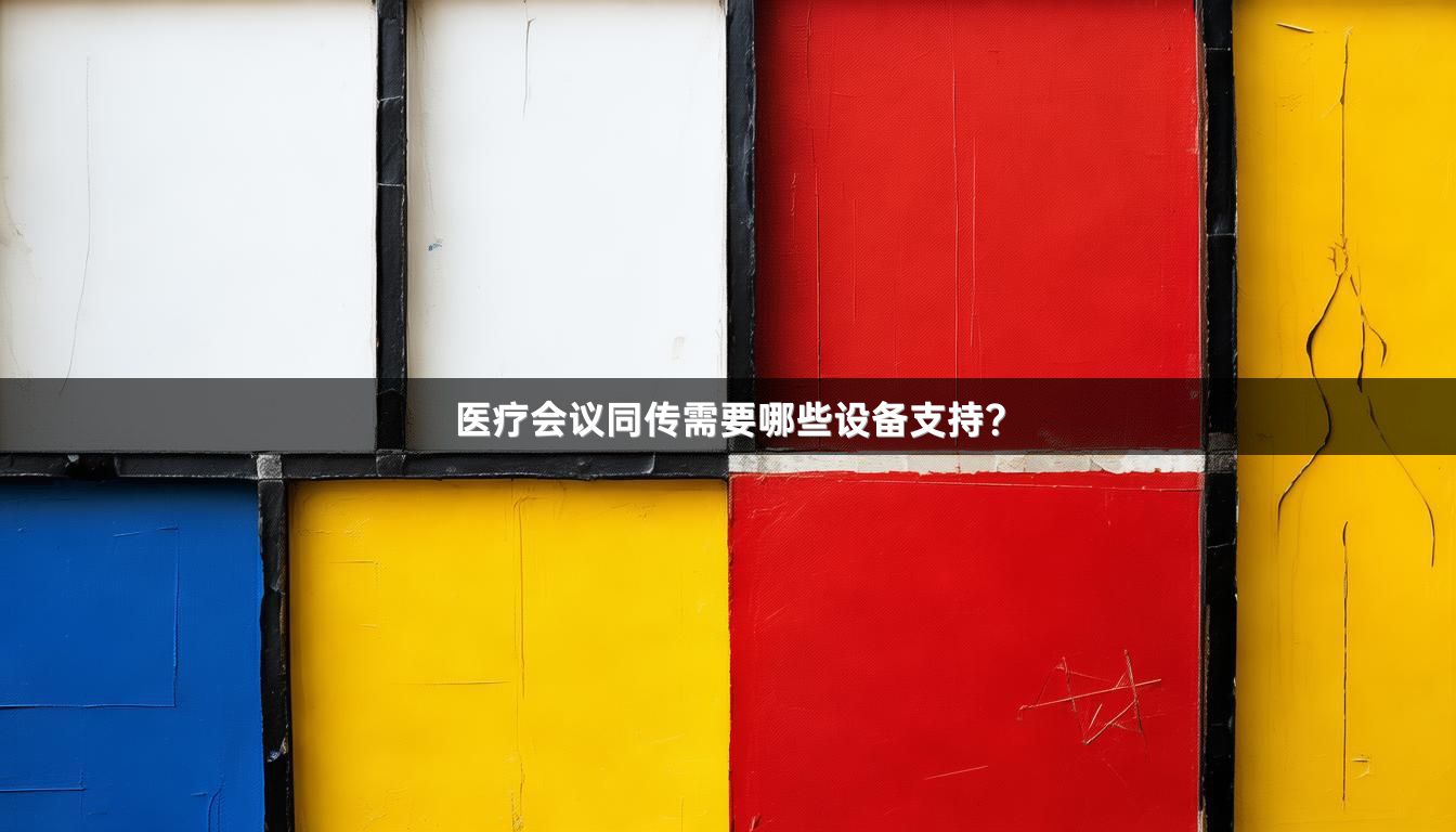 医疗会议同传需要哪些设备支持？
