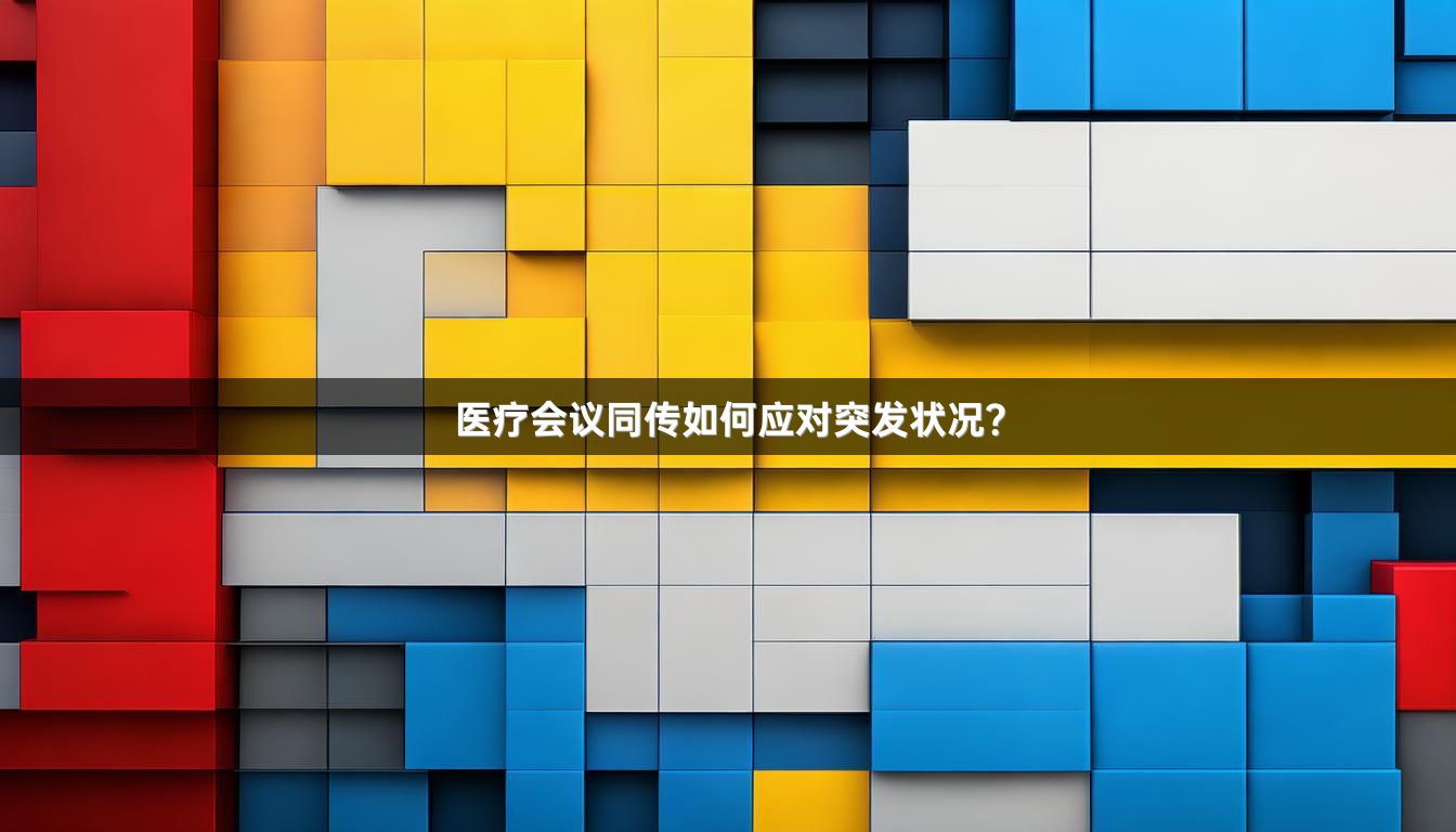 医疗会议同传如何应对突发状况？