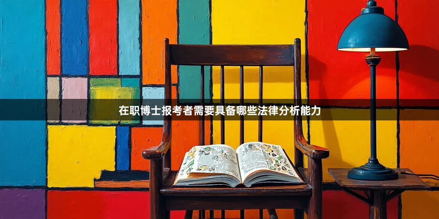 在职博士报考者需要具备哪些法律分析能力