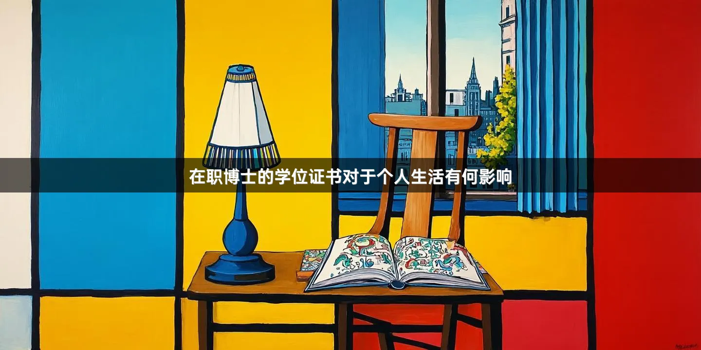 在职博士的学位证书对于个人生活有何影响