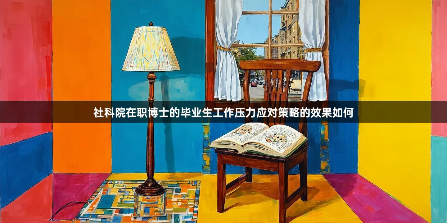 社科院在职博士的毕业生工作压力应对策略的效果如何