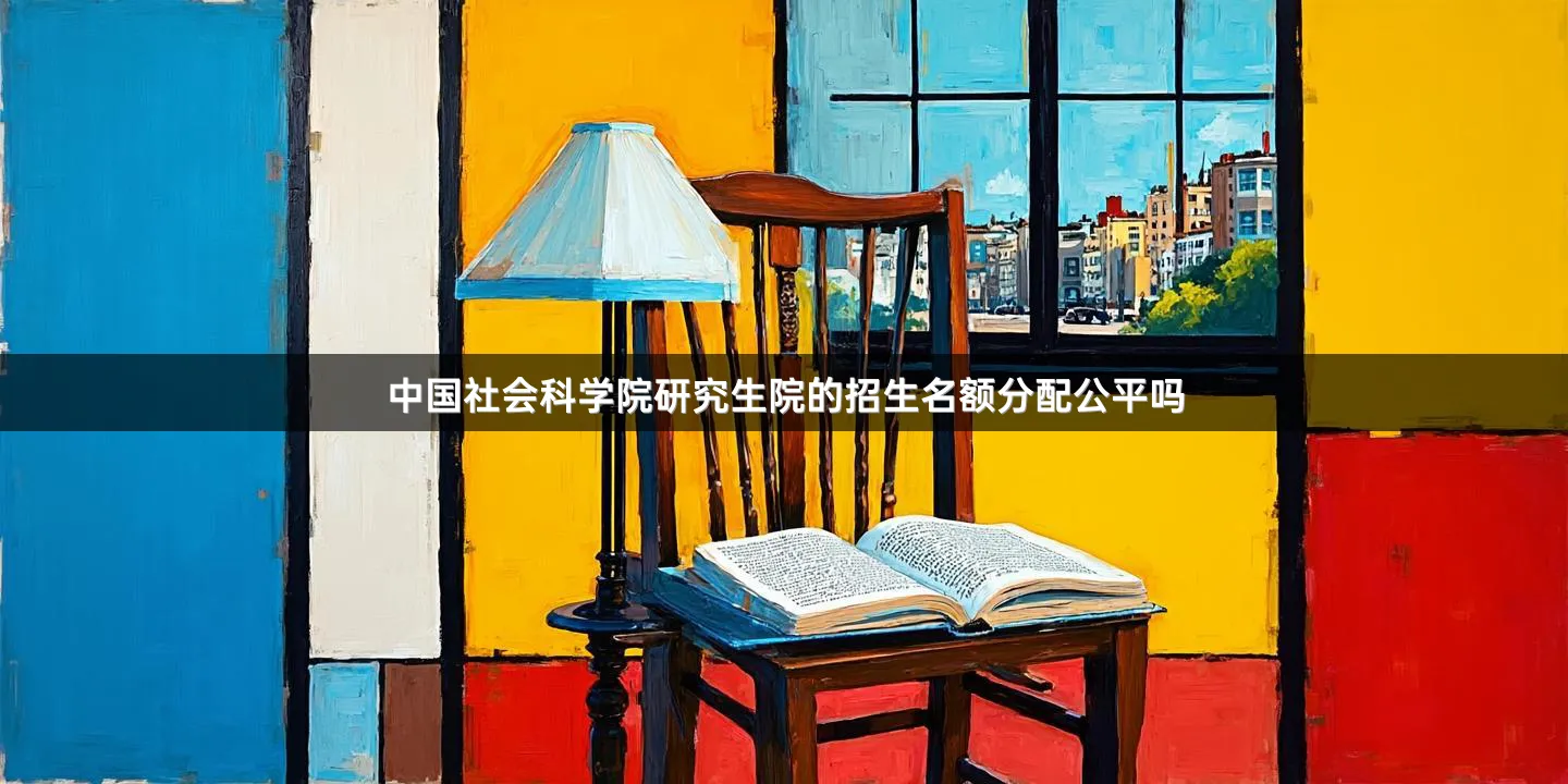 中国社会科学院研究生院的招生名额分配公平吗