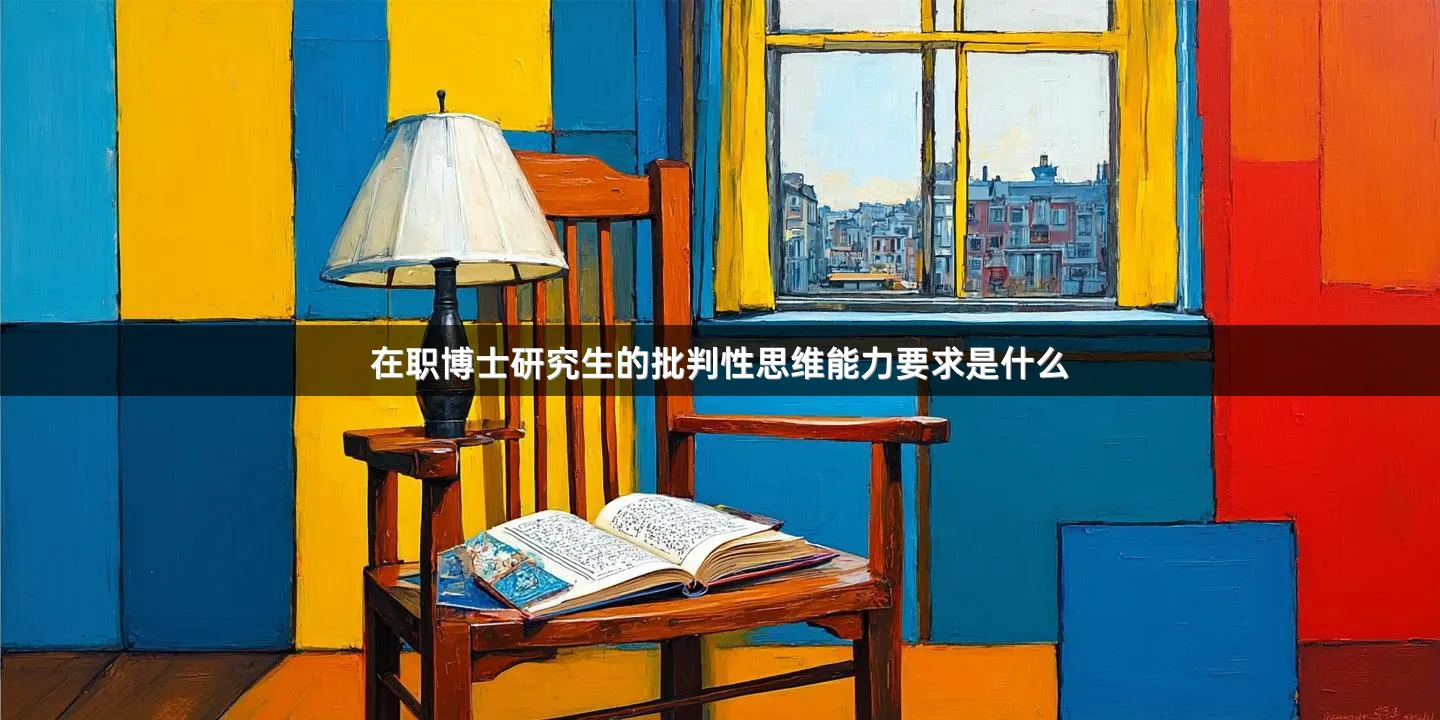 在职博士研究生的批判性思维能力要求是什么
