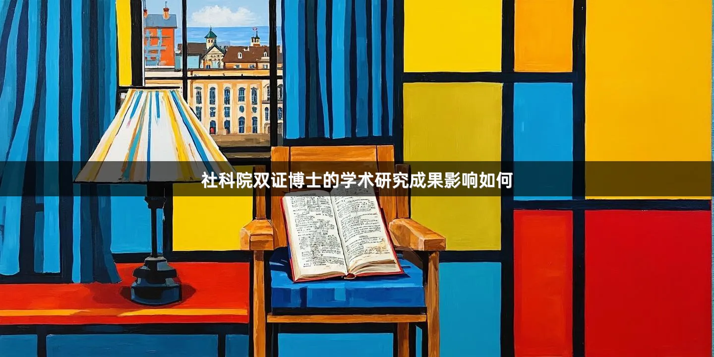 社科院双证博士的学术研究成果影响如何
