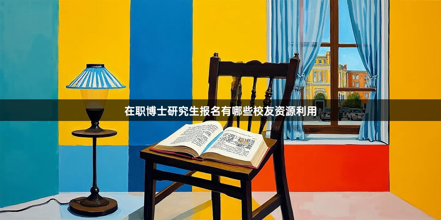 在职博士研究生报名有哪些校友资源利用