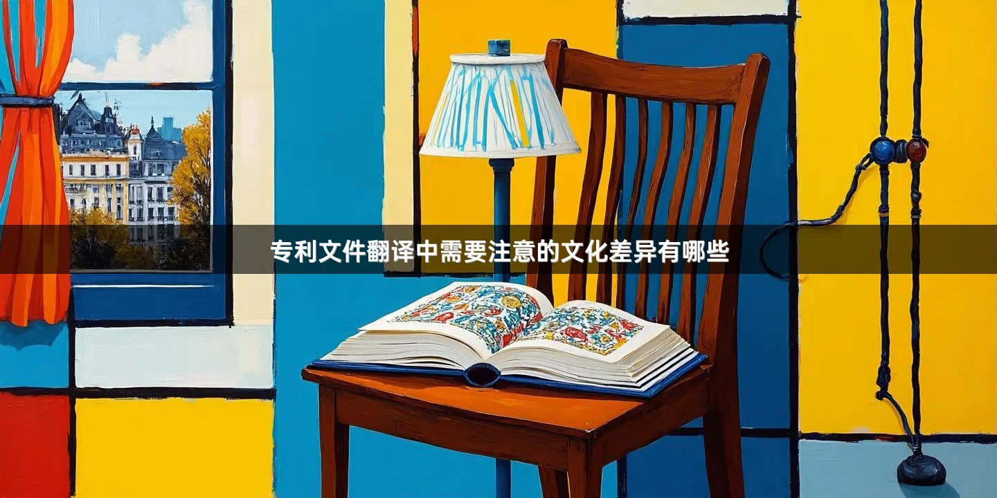 专利文件翻译中需要注意的文化差异有哪些