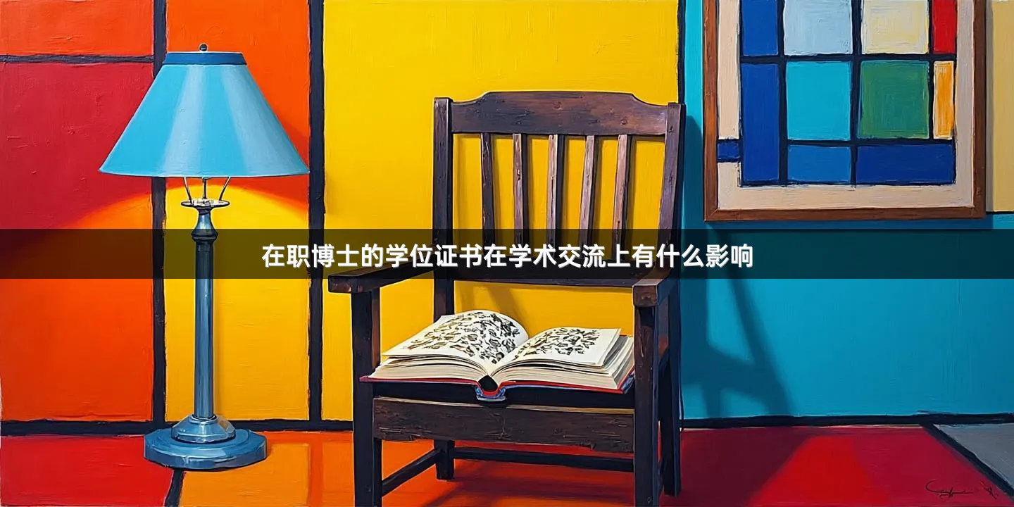 在职博士的学位证书在学术交流上有什么影响