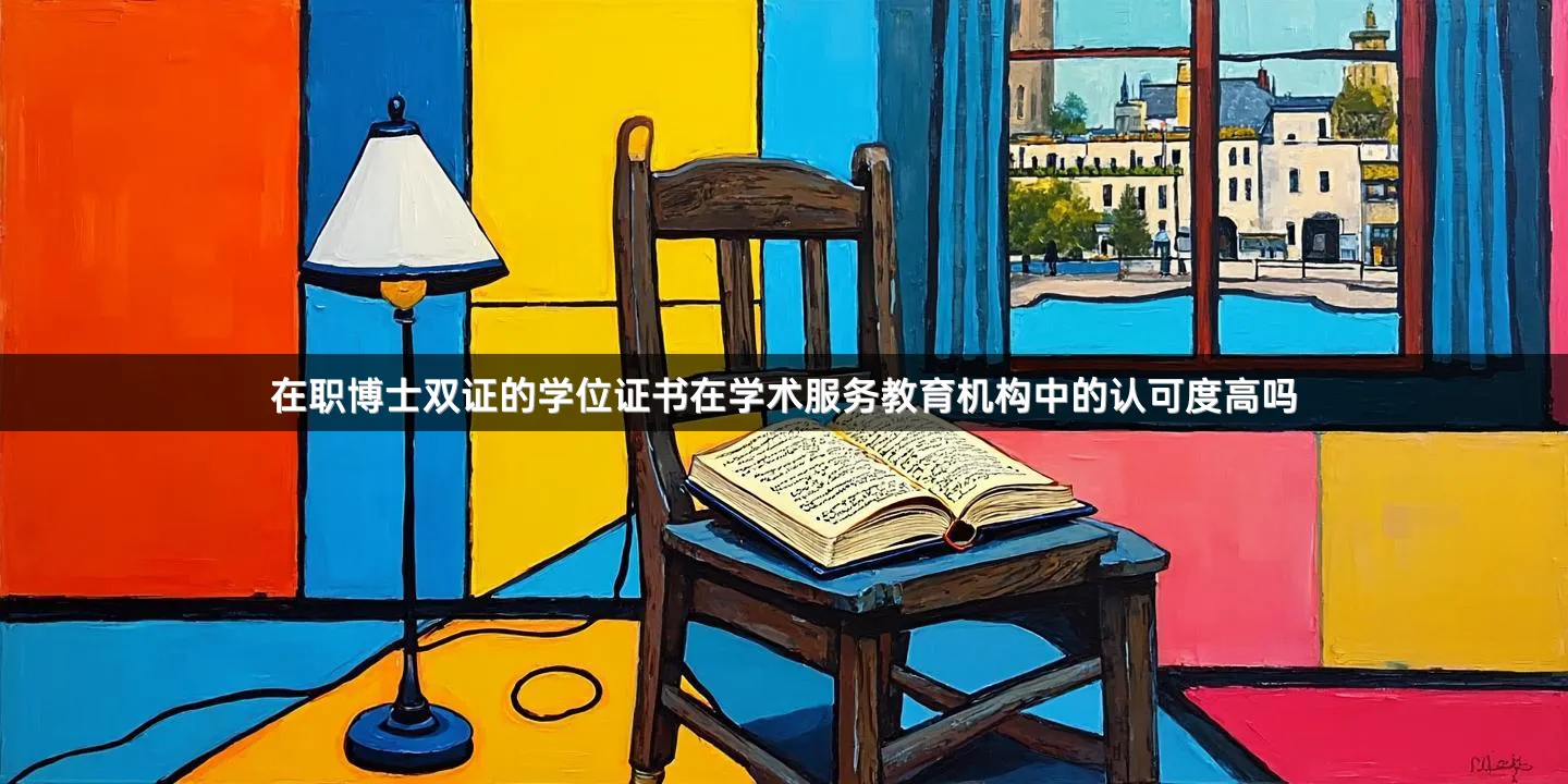 在职博士双证的学位证书在学术服务教育机构中的认可度高吗