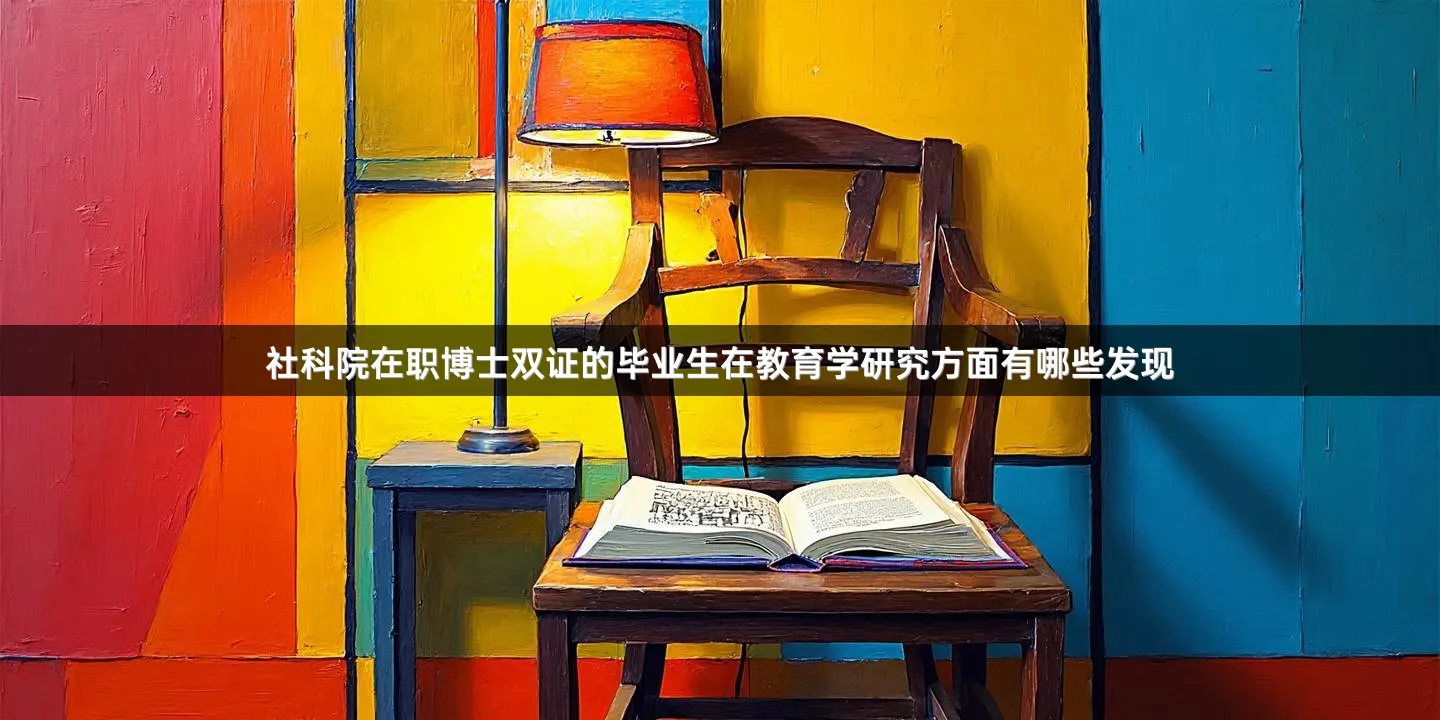 社科院在职博士双证的毕业生在教育学研究方面有哪些发现