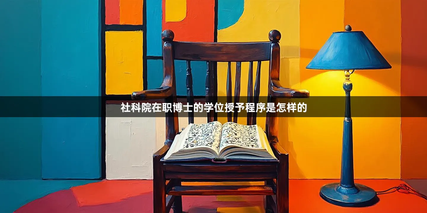 社科院在职博士的学位授予程序是怎样的