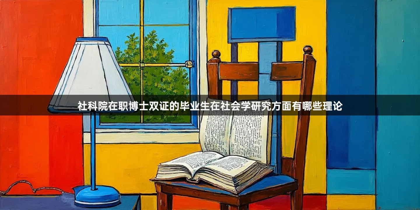 社科院在职博士双证的毕业生在社会学研究方面有哪些理论