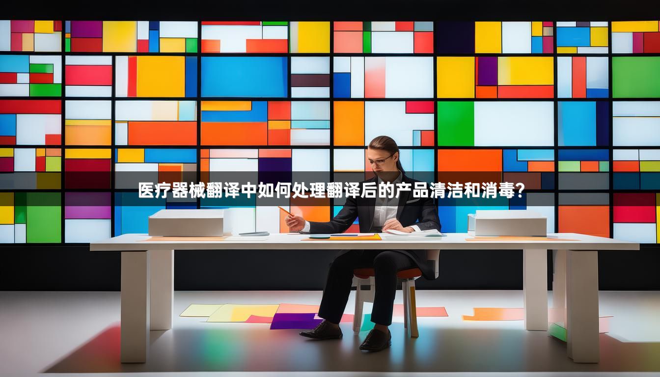 医疗器械翻译中如何处理翻译后的产品清洁和消毒？